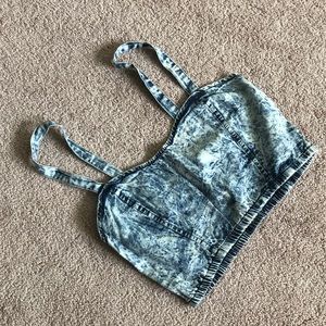 Denim camisole